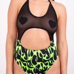 La Tortura Bodysuit - Neon Bodysuit Mi Gente Clothing   