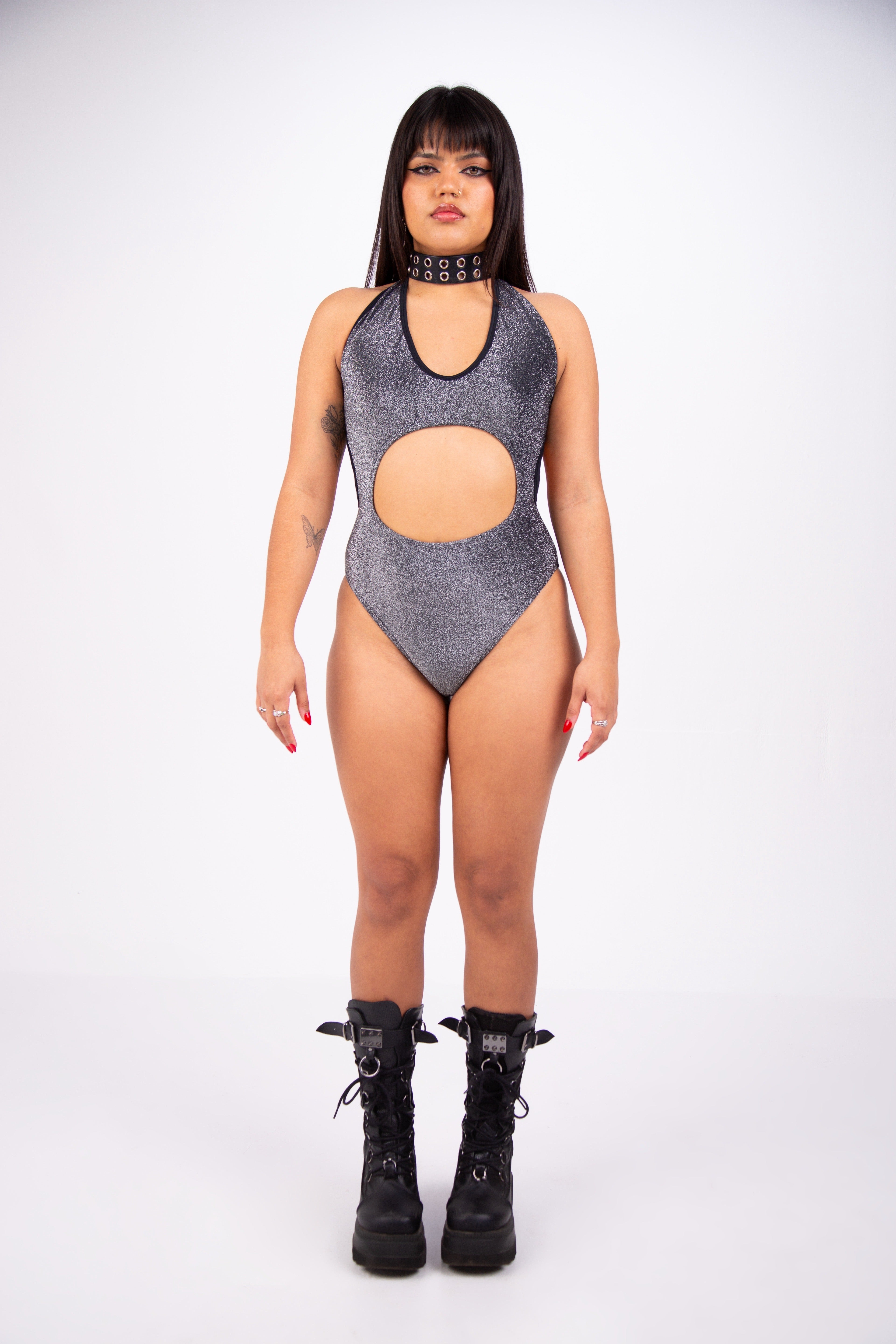 La Tortura Bodysuit - Glitter Diva (FINAL SALE) Bodysuit Mi Gente Clothing   