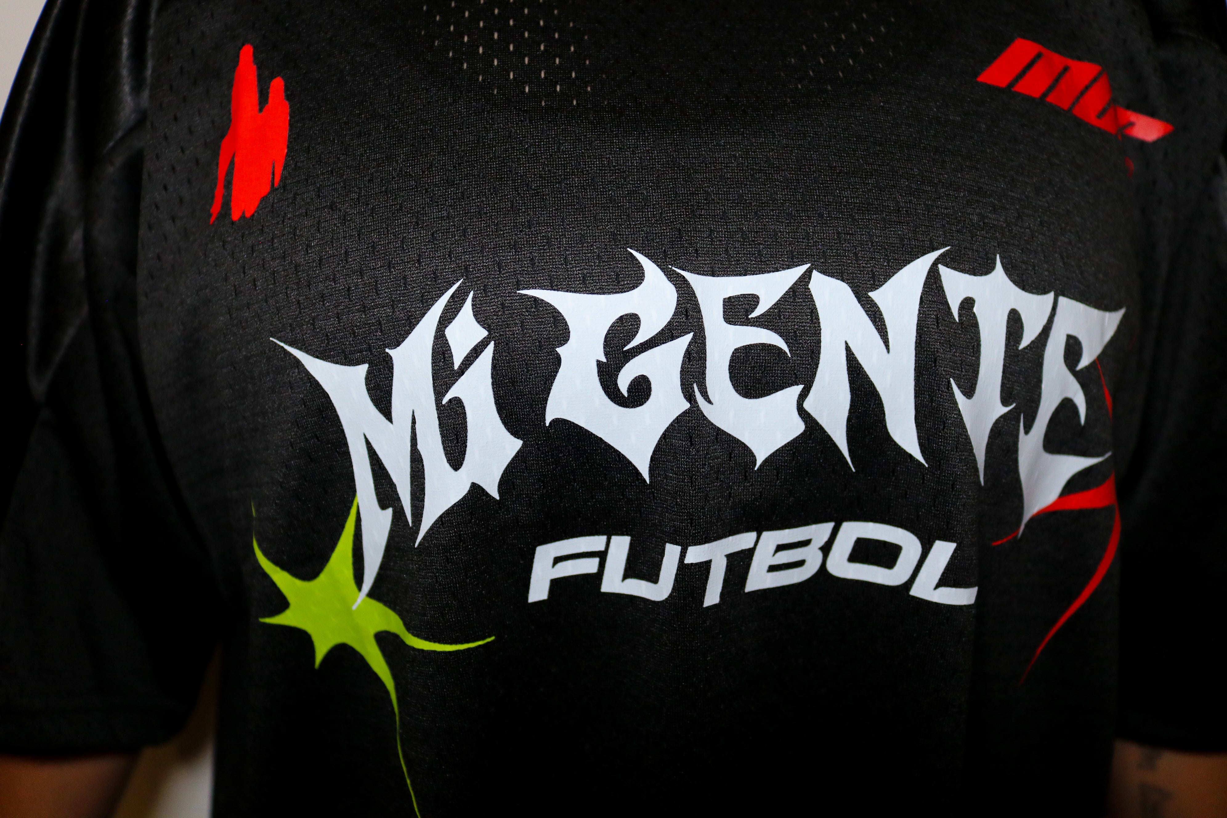 555 Mundial Soccer Jersey - Mi Gente Futbol Oversized Graphic Tee tops Mi Gente Clothing