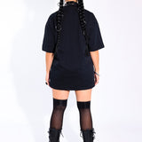 Afterhours Club Gente T-Shirt – back view – rave streetwear tee