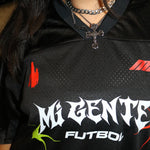 555 Mundial Soccer Jersey - Mi Gente Futbol Oversized Graphic Tee tops Mi Gente Clothing