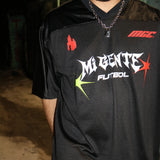 555 Mundial Soccer Jersey - Mi Gente Futbol Oversized Graphic Tee tops Mi Gente Clothing
