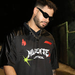 555 Mundial Soccer Jersey - Mi Gente Futbol Oversized Graphic Tee tops Mi Gente Clothing