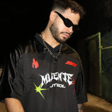 555 Mundial Soccer Jersey - Mi Gente Futbol Oversized Graphic Tee tops Mi Gente Clothing