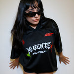 555 Mundial Soccer Jersey - Mi Gente Futbol Oversized Graphic Tee tops Mi Gente Clothing