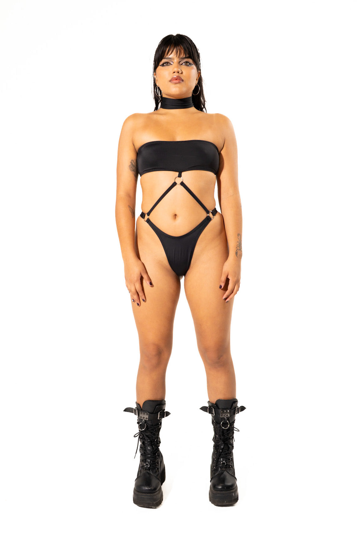 Choker Tube Bodysuit Mi Gente Clothing