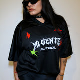 555 Mundial Soccer Jersey - Mi Gente Futbol Oversized Graphic Tee tops Mi Gente Clothing