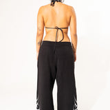 Black Noise Baggy Sweat Pants Sweat Pants Mi Gente Clothing