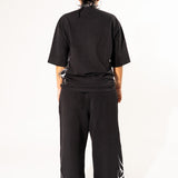 Black Noise Baggy Sweat Pants Sweat Pants Mi Gente Clothing