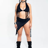 Fringe Skirt Mi Gente Clothing