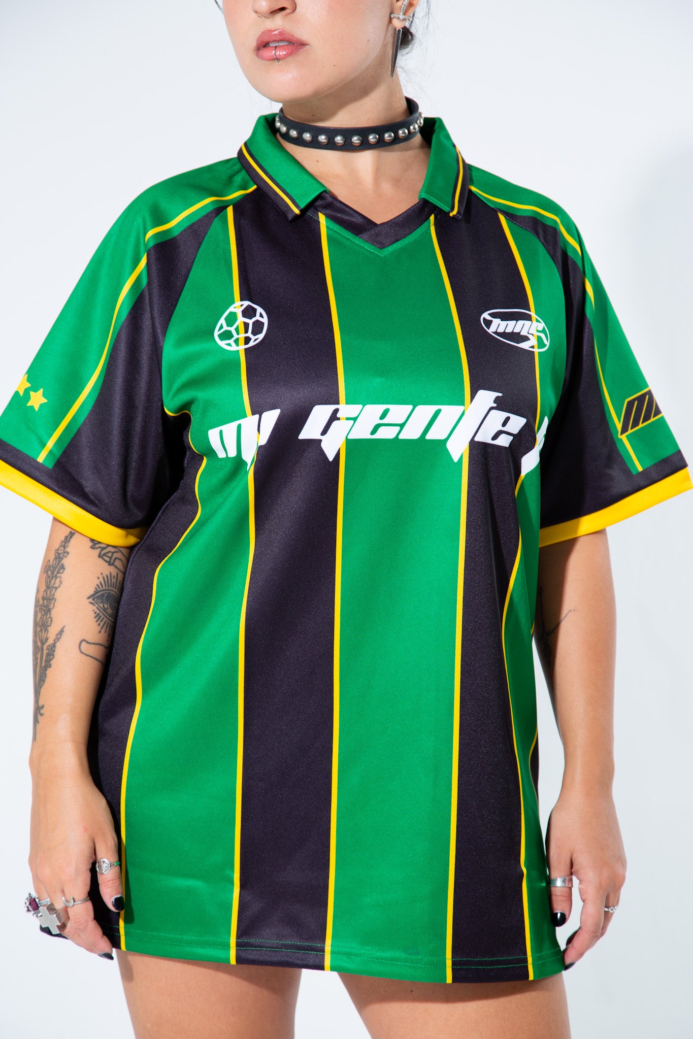 Mi Gente FC Green 888 Soccer Jersey Soccer Jersey Mi Gente Clothing   