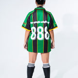 Mi Gente FC Green 888 Soccer Jersey Soccer Jersey Mi Gente Clothing   