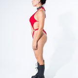 Blood Red Obscure Bodysuit Bodysuit Mi Gente Clothing   