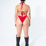 Blood Red Obscure Bodysuit Bodysuit Mi Gente Clothing   