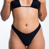 Micro Bikini Top - Black Bikini Top Mi Gente Clothing   