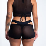 Thong Bottom - Black Bottoms Mi Gente Clothing   