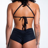 Element Playsuit - Black bodysuit Mi Gente Clothing   