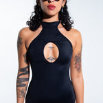 Element Playsuit - Black bodysuit Mi Gente Clothing   