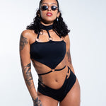 Groove Midrise Bottom - Black Bottoms Mi Gente Clothing   