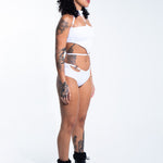 Groove Midrise Bottom - White Bottoms Mi Gente Clothing   