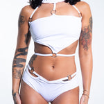 BPM Top - White crop top Mi Gente Clothing   