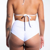 Element Playsuit - White bodysuit Mi Gente Clothing   