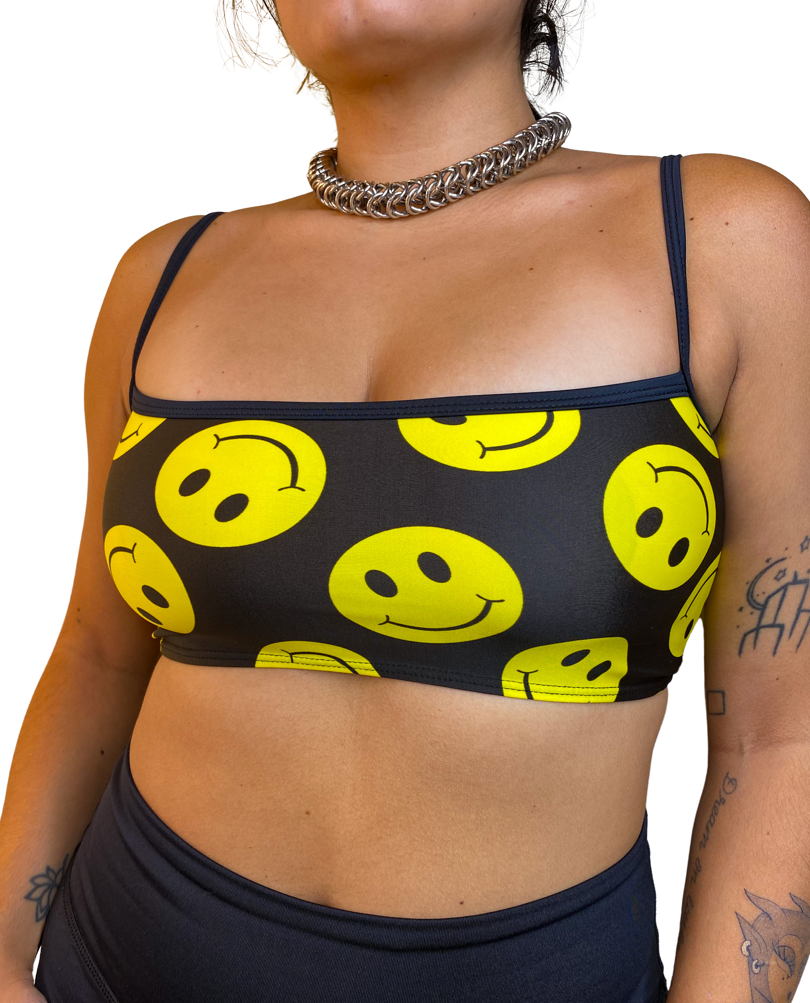 Smiley Bra Top (FINAL SALE)  Mi Gente Clothing   