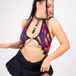 In Heat Chained Bodysuit Bodysuit Mi Gente Clothing   