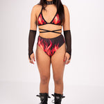 Hell Bound High Waist Bottom bottom Mi Gente Clothing   