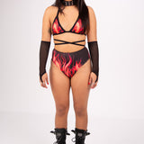 Hell Bound High Waist Bottom (FINAL SALE) bottom Mi Gente Clothing   