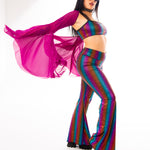 Rainbow Aura Bra Top  Mi Gente Clothing   