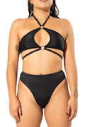 Black High Waist Bottoms