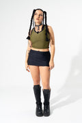 Black Micro Mini Skirt