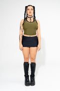 Olive Green Tank Top