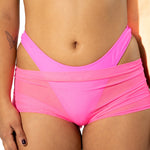 South Beach Hot Pink Thong Bottom Mi Gente Clothing