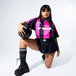 Mi Gente FC Pink 777 Soccer Jersey Soccer Jersey Mi Gente Clothing   