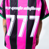 Mi Gente FC Pink 777 Soccer Jersey Soccer Jersey Mi Gente Clothing   