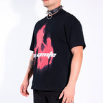 Rave Girls at The Club T-Shirt – side view – oversized rave tee