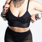 Ritual Black Lace Top Mi Gente Clothing