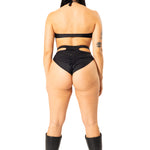 Cut Out High Waist Bottom Mi Gente Clothing