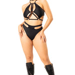 Cut Out High Waist Bottom Mi Gente Clothing