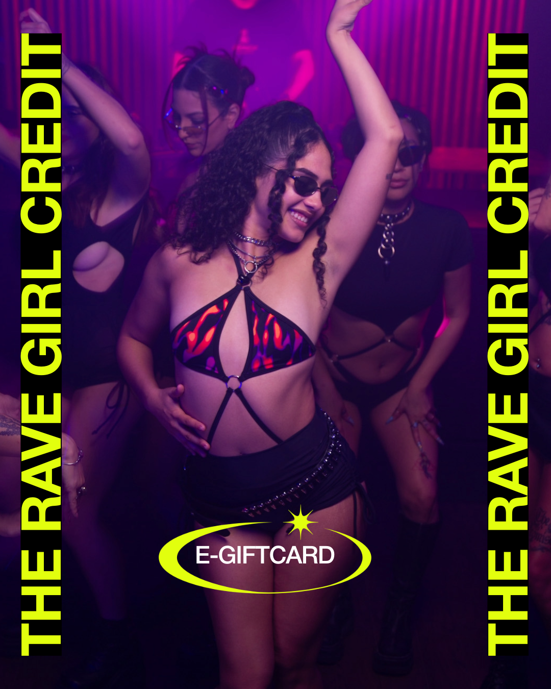 The Rave Girl Credit Gift Card Gift Card Mi Gente Clothing