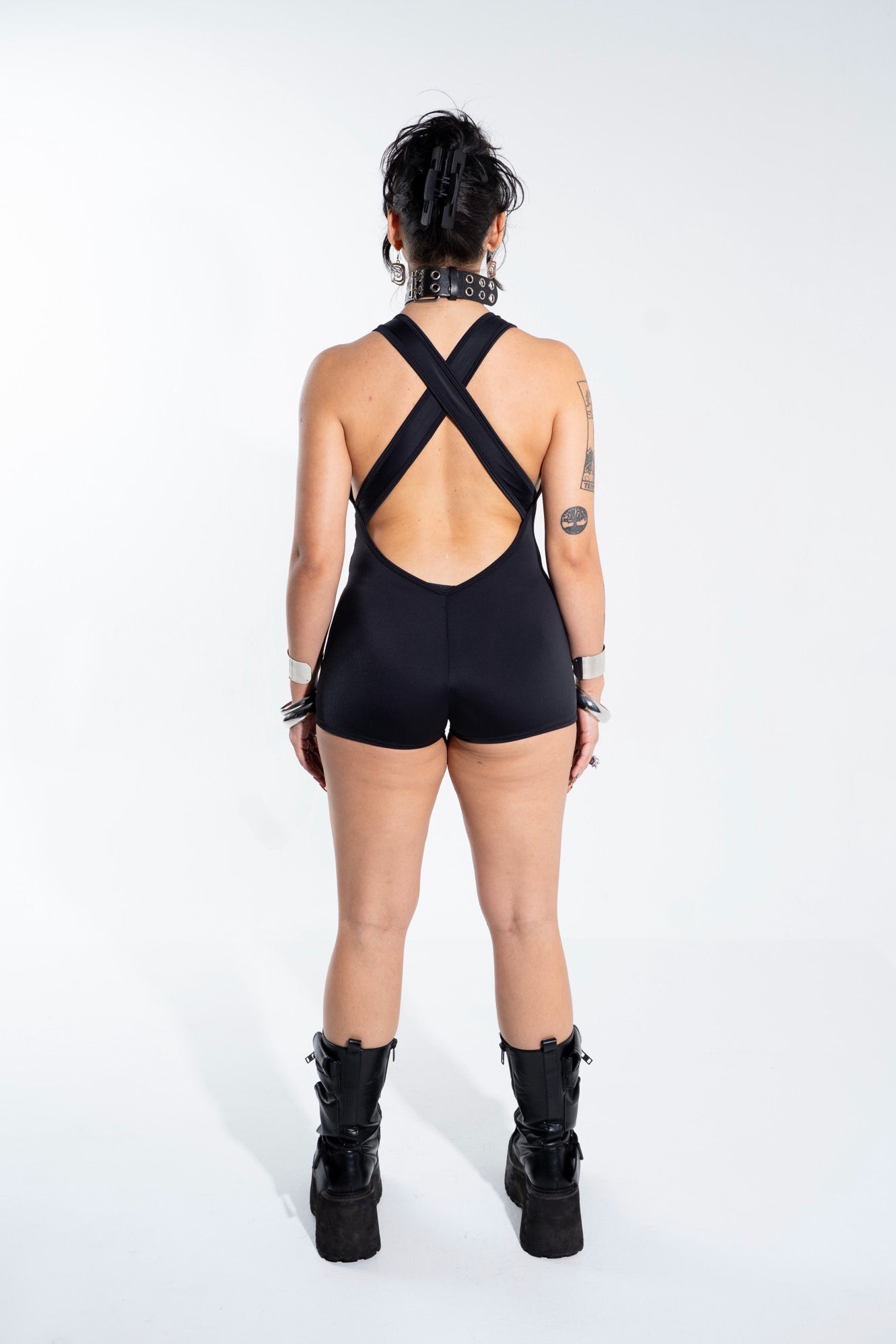 X Out Playsuit BODYSUIT Mi Gente Clothing