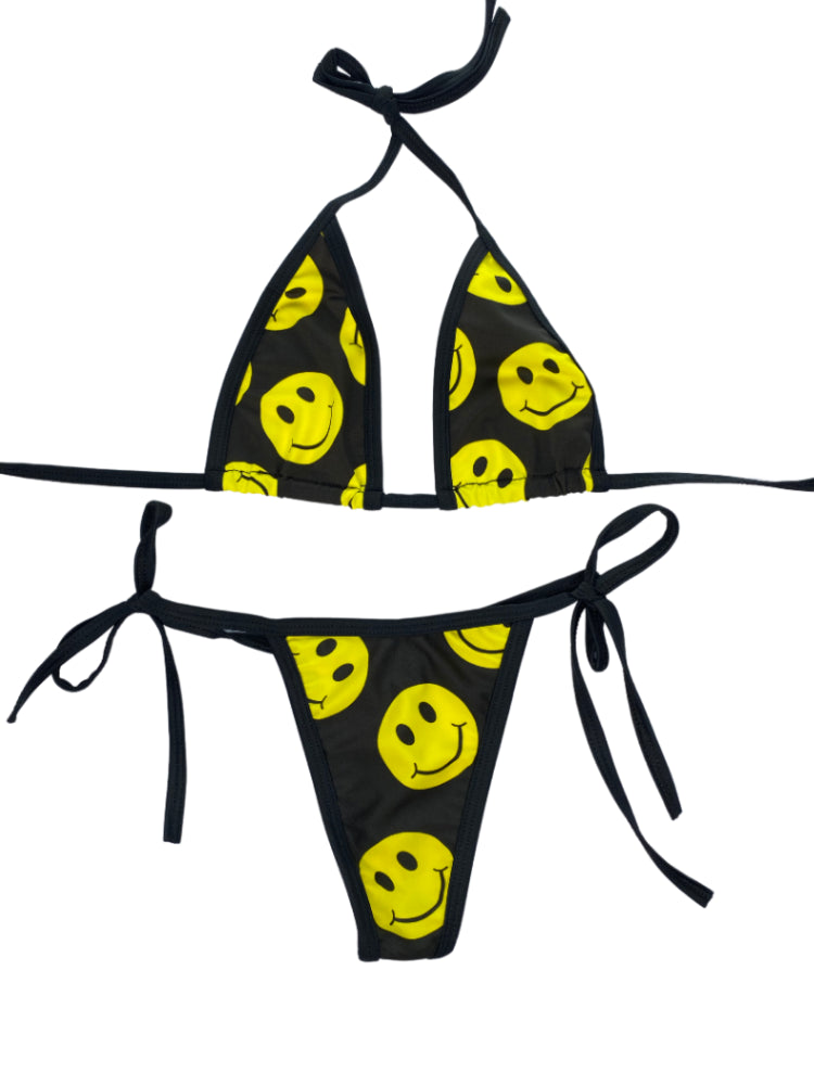 Smiley Micro Bikini Top  Mi Gente Clothing   